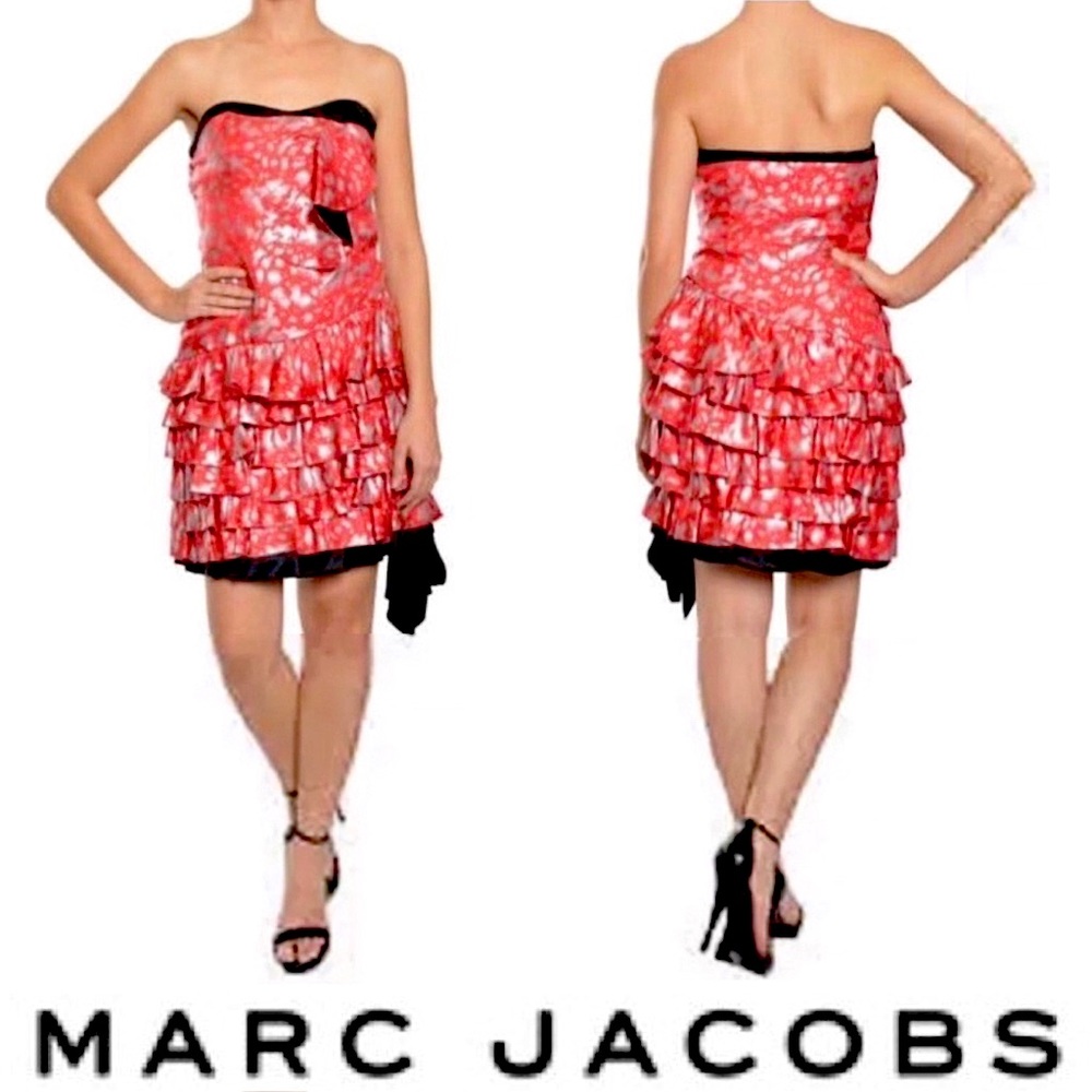 Marc by Marc Jacobs Red Lotus Cocktail Dress